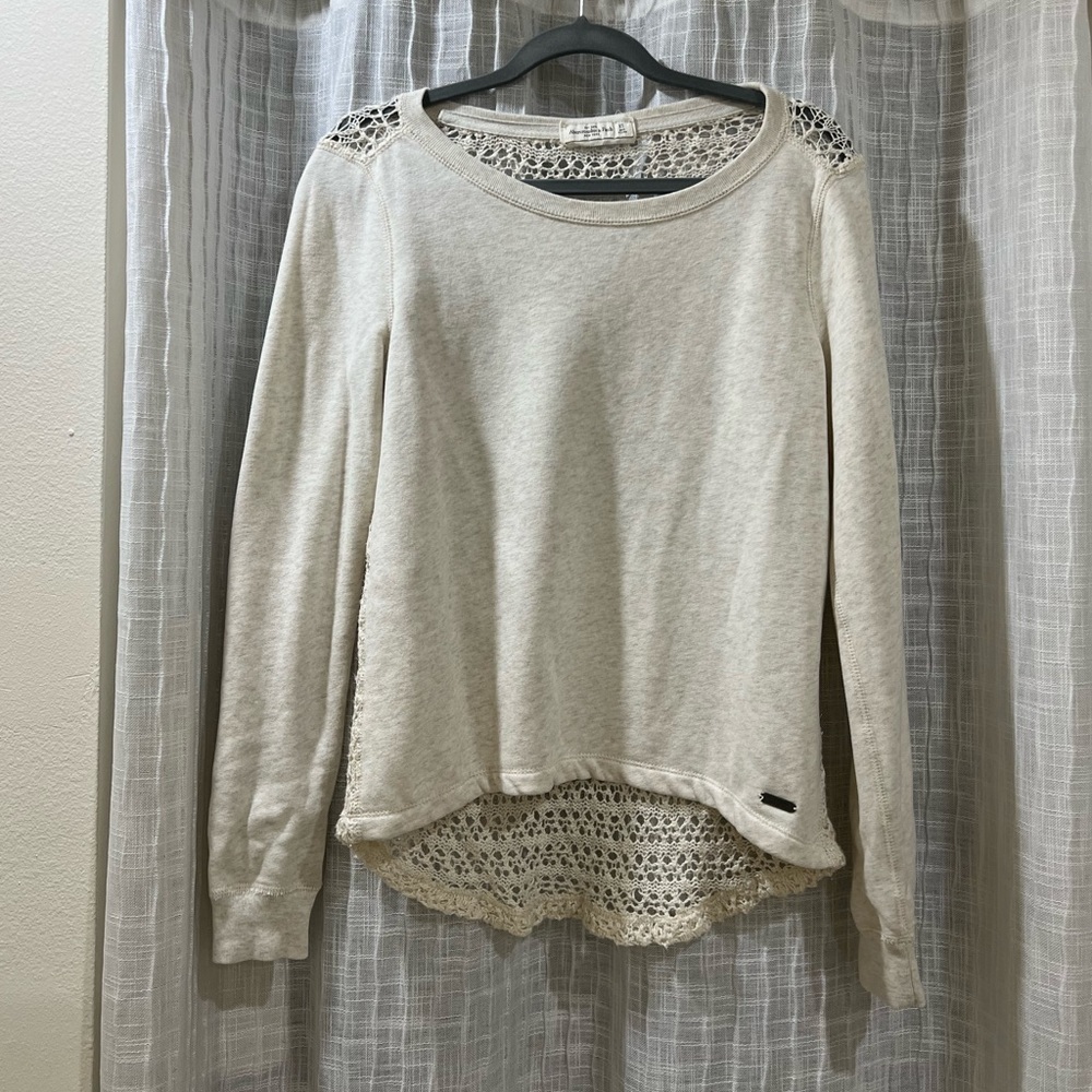Crochet sweater